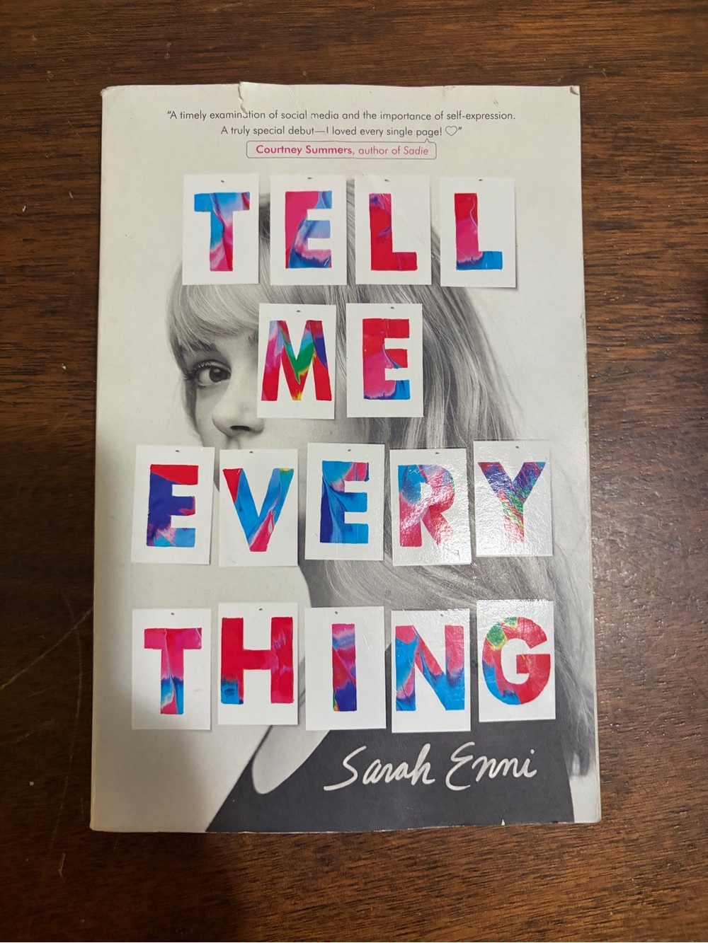 Tell Me Everything by Sarah Enni